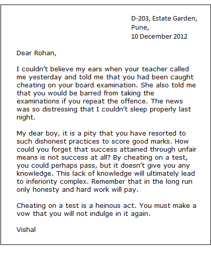 Informal Letter To One s Brother CBSE Letter Writing