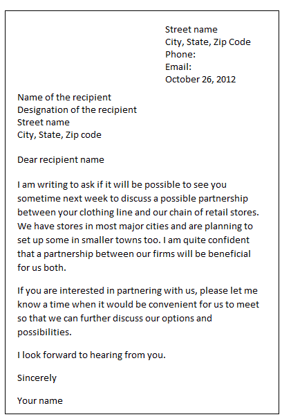 sample appointment letter