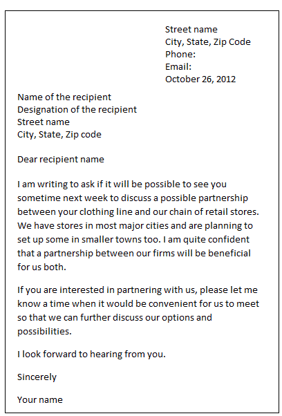 Appointment Letter Sample Formal Letters